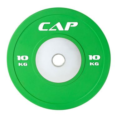 CAP Olympic Rubber Competition Bumper Plate with Steel Insert - Pure Craft Industries