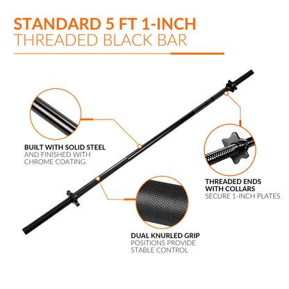 CAP Standard Threaded Bar, 5-Feet - Pure Craft Industries