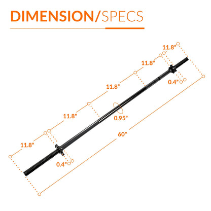 CAP Standard Threaded Bar, 5-Feet - Pure Craft Industries