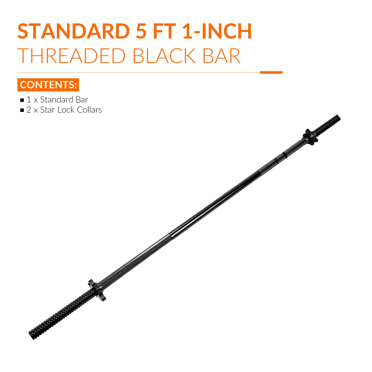 CAP Standard Threaded Bar, 5-Feet - Pure Craft Industries