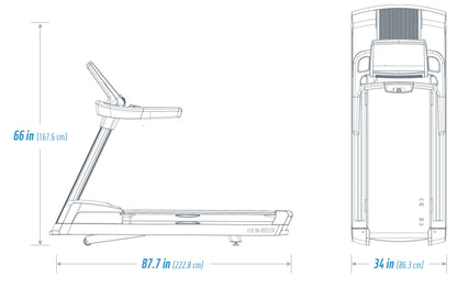 Freemotion SmartSeries™ t8.9b Treadmill - Pure Craft Industries