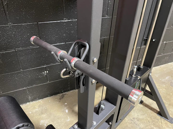 PureCraft Pro Series Lat Pulldown & Low Row – Dual-Function Selectorized Machine (PCI-5057) Pure Craft Industries