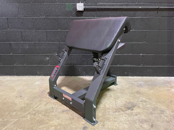 Pure Craft Seated Preacher Curl Bench – Commercial Grade Arm Training Station Pure Craft Industries
