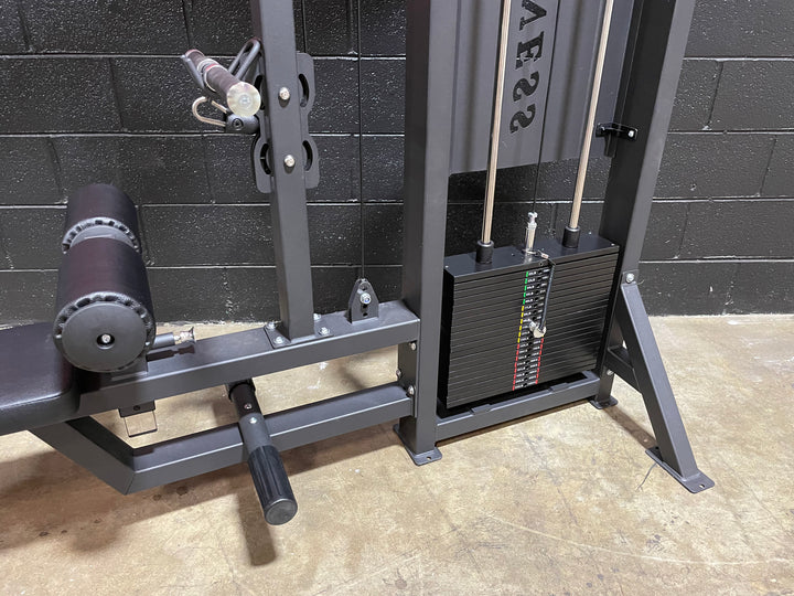 PureCraft Pro Series Lat Pulldown & Low Row – Dual-Function Selectorized Machine (PCI-5057) Pure Craft Industries