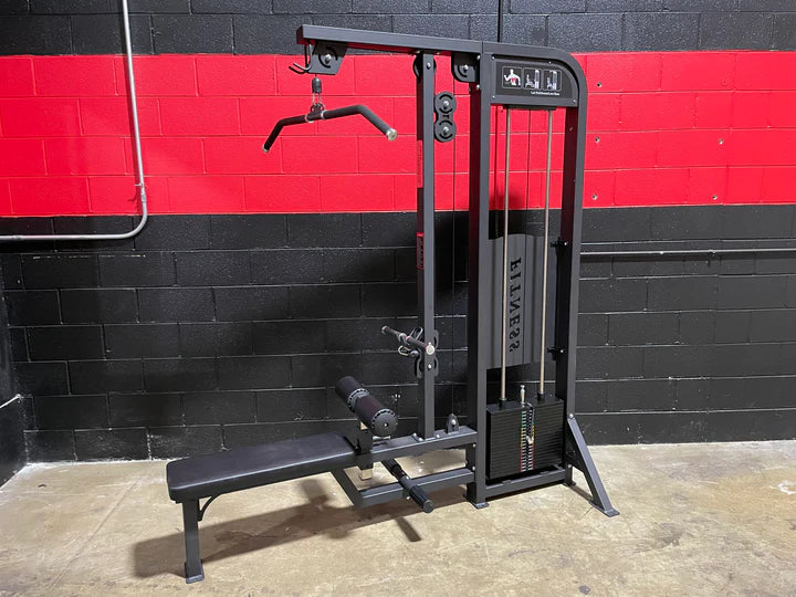 PureCraft Pro Series Lat Pulldown & Low Row – Dual-Function Selectorized Machine (PCI-5057) Pure Craft Industries