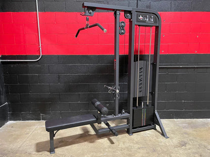 PureCraft Pro Series Lat Pulldown & Low Row – Dual-Function Selectorized Machine (PCI-5057) Pure Craft Industries