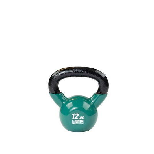 KBV12 - 12 lb. Vinyl Dipped Kettlebells - Body-Solid - Pure Craft Industries