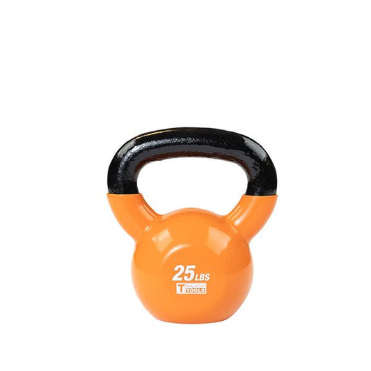 KBV25 - 25 lb. Vinyl Dipped Kettlebells - Body-Solid - Pure Craft Industries
