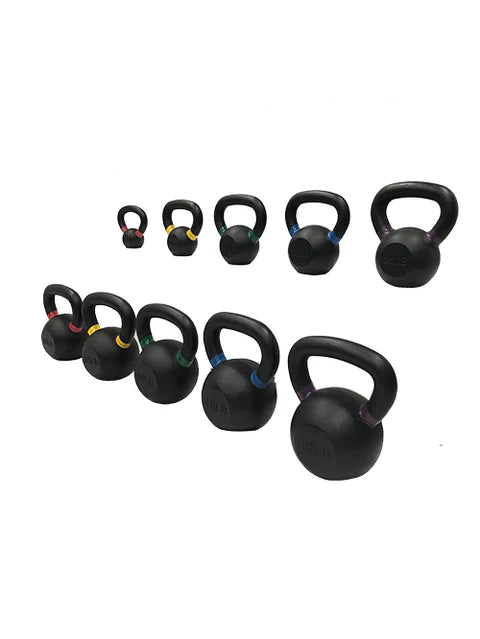 PureCraft Kettlebell Set – 5 to 50 lb (275 lb Total Cast Iron Set) Pure Craft Industries