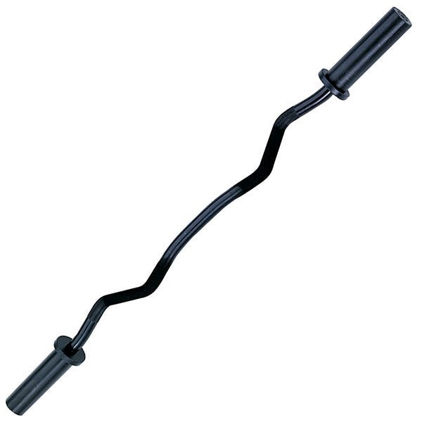 OB47B - Olympic Curl Bar (Black) - Body-Solid - Pure Craft Industries